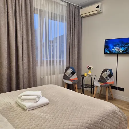 Modern Comfort - Free Parking, Self Check-in, Lift, Balcony Ryga